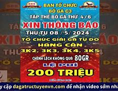 Gà Đá Giải C3 Ngày 8 Tháng 9