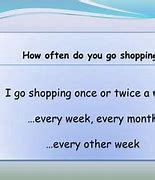 How Often Do You Go Shopping Trả Lời Như Thế Nào