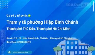 Y Tế Phường Hiệp Bình Chánh